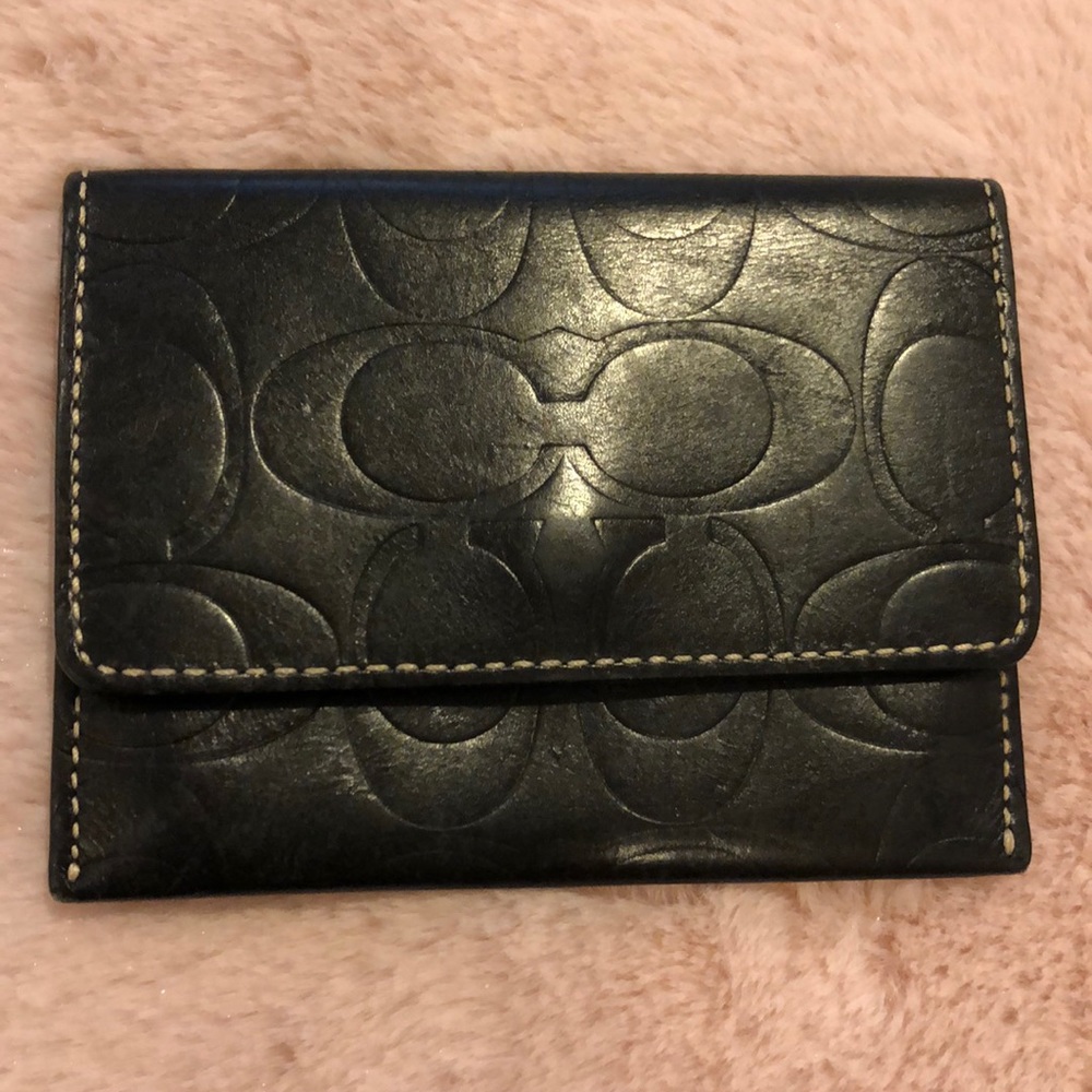 Coach |  Leather card case